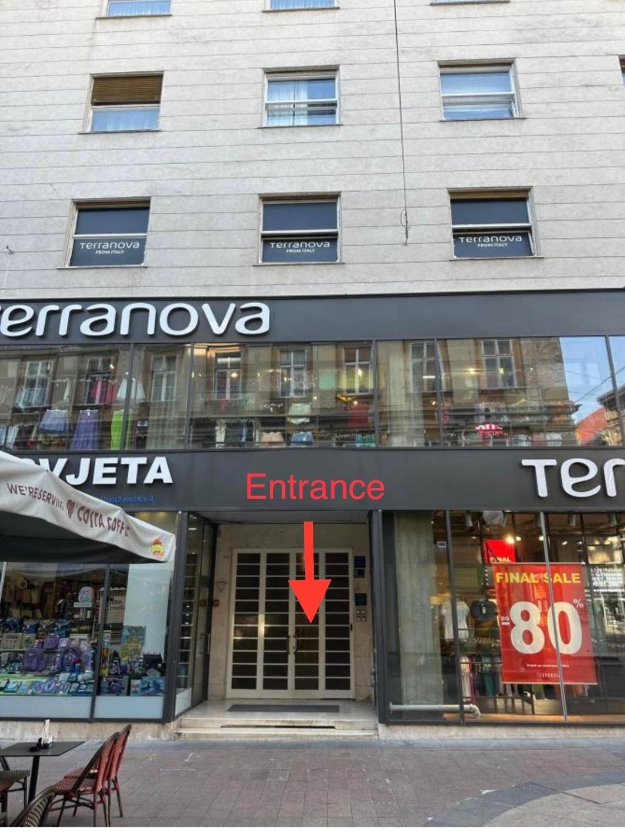 B&B Cvjetni Zagreb Bagian luar foto